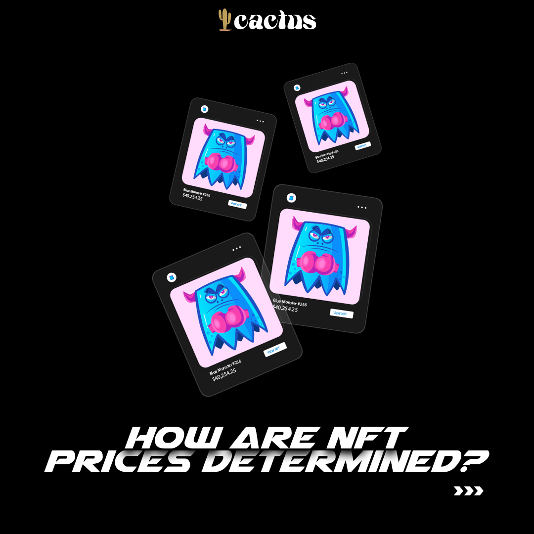 CactusNftspace's tweet photo. A potential buyer's excitement is critical to an NFT's worth. This is how NFTs prices determined - 
.
.
.
.
#NFTAirdrop #nftcommunity #utilitynfts #nftdrop 
#nftartist #nftcollectibles #nftart https://t.co/ffvDvnuasY