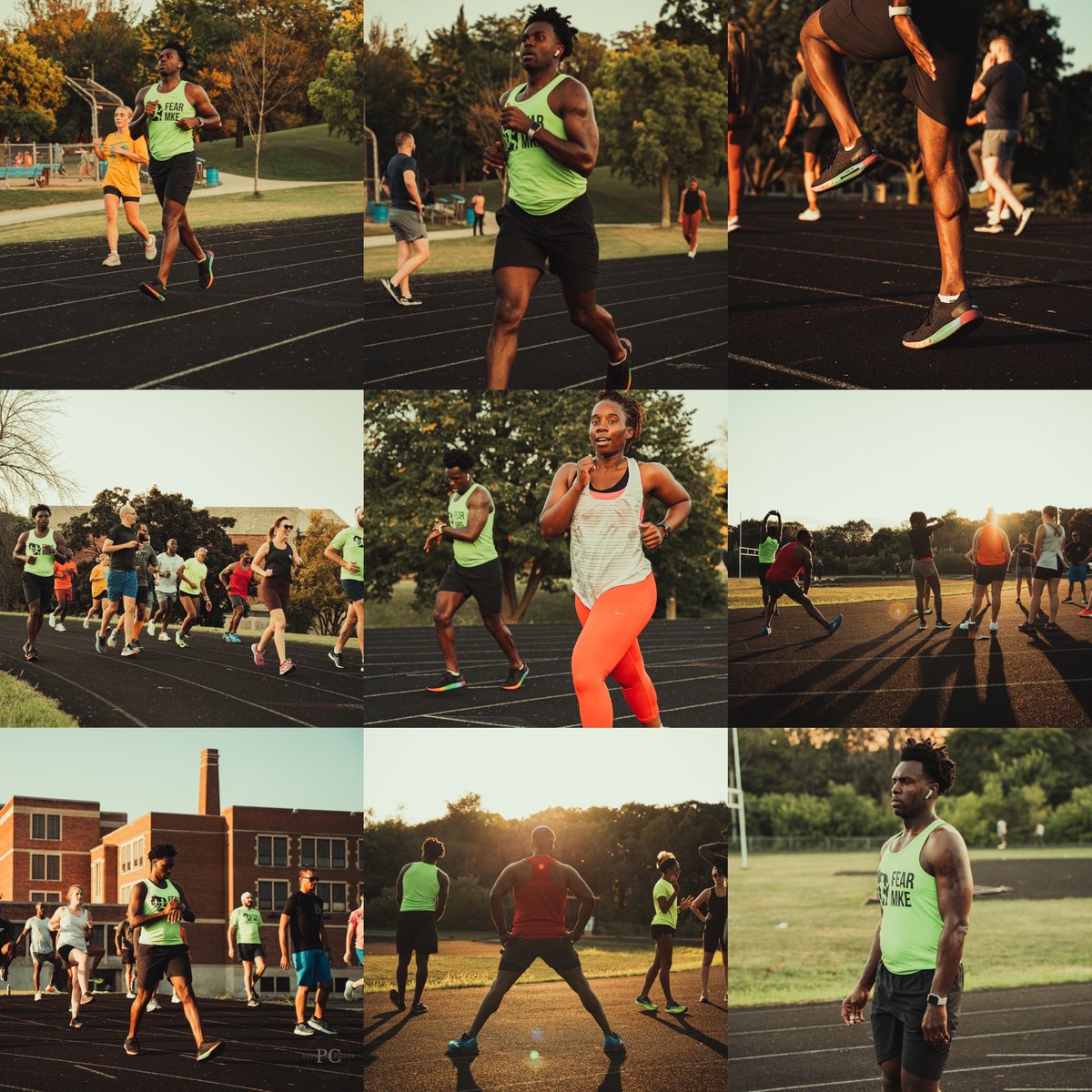 ranell_io's tweet photo. Huge shout out to Patrick Chaves for capturing the @FEARMKE track workout Tuesday night! ๐๐ช๐พ๐ฅ๐๐งก
#patrickchavesphotography
#RunWithFEARMKE
#FEARSzn8
#socialxmke https://t.co/twvo03vcPk