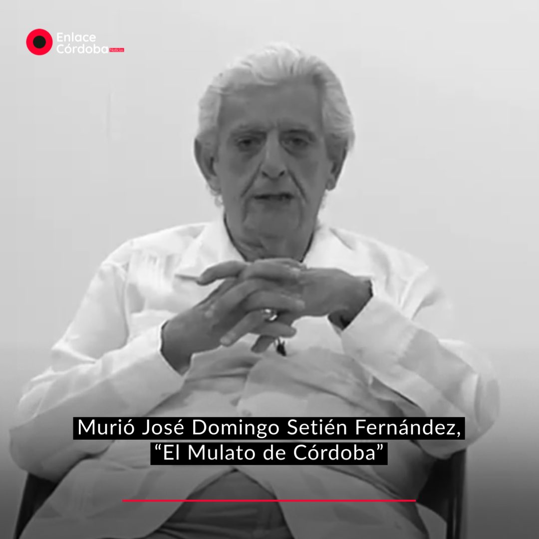 Enlacecordoba's tweet photo. En la madrugada de este jueves murió a los 79 años Domingo Setién Fernández, "El Mulato de #Córdoba", locutor, comentarista, cronista inmortal del salon de la fama en Monterrey, productor de programas especializados y promotor de los deportes. https://t.co/B5TiLkQTJG
