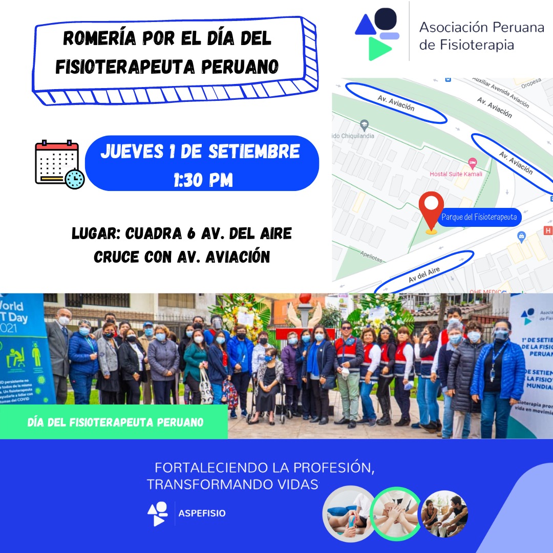ASPEFISIO's tweet photo. #1SetiembreFisioterapiaPeruana https://t.co/eU47o24t4h