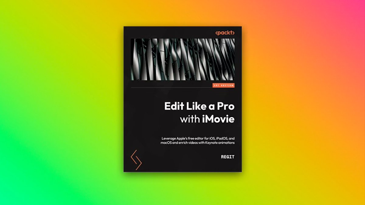 #ad drumroll...
Rainbows aren't just for Final Cut. Engage your free Apple apps and..

..if you'd like some tips and guidance on how to get the most out of your friendly neighbourhood NLE,

'Edit Like a Pro with iMovie' will be available next year via <a href="/PacktPublishing/">Packt Publishing</a>
