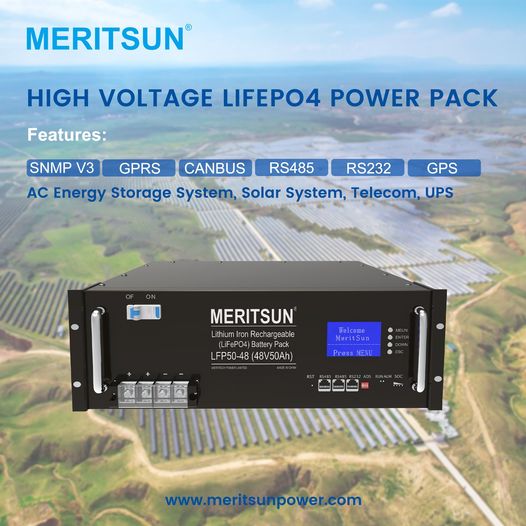 MeritsunPower's tweet image. #MeritSun provides a one-stop shop for #battery storage solutions. Including analyzing your application and its suitability, specifying the most suitable and economical option, designing your system and installation.
Official website: meritsunpower.com
#solarsystem #lithium