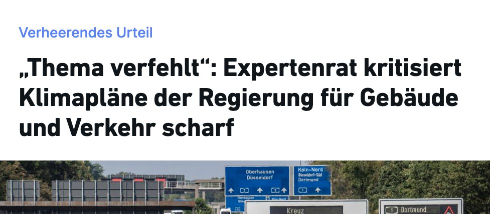 Luisamneubauer's tweet photo. Nichts, was bisher über die Klimapolitik der Bundesregierung gesagt wurde, ist so vernichtend, wie das heutige Urteil des Expertenrates für Klimafragen.

Wir sprechen nicht mehr von schlechtem Klimaschutz. Wir sprechen von Arbeitsverweigerung. Und dass muss Konsequenzen haben. https://t.co/CBlNqJrgoT