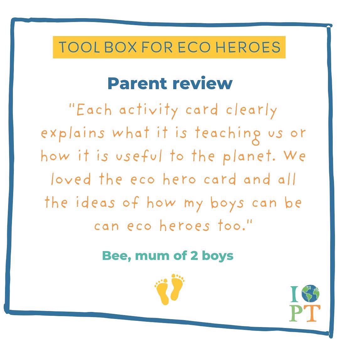 Do you have a little Attenborough at home? Or maybe a Greta? 

If you do, take a look <a href="/itsourplanettoo/">Its Our Planet Too</a> ‘Tool Kit for Eco Heroes'.

Focusing on connecting kids with the planet. It’s beautifully designed &amp; packaged &amp; most importantly fun, whilst also being stealthily educational!