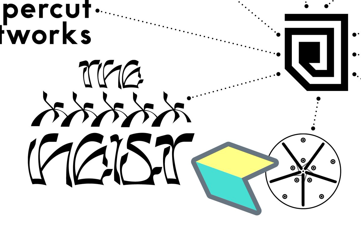 Next week I'll create the "xxxxx heist" collection in <a href="/objktcom/">objkt</a> 

Coming soon!

#mattiac #produkt <a href="/Verso_Veh/">Verso_GrainS</a> <a href="/rigofabrizio/">Fabrizio Rigo</a> #grainstudio #organicAudio <a href="/BeneFole/">Benedetta Folena</a> and @blssnd - yep the logo design ❤️ is by Blessend!