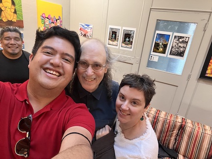 kbywrites's tweet photo. Fab photos by @antoniodjalanis! Sneak peek into our exhibit opening at Last Friday in Hillsborough 8/26. Featuring  Ainara Navarro, @antoniodjalanis, Cornelio Campos, @luismackinney (&amp; @donnyoungphoto images of #EnriqueAlférez sculpture)  https://t.co/Gsj4F6hrGn @revistalatinanc https://t.co/nEZR4DFMj6