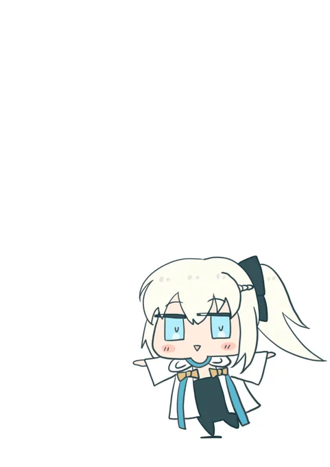 #FGO#もるがんちゃん何かしようとしているもるがんちゃん。続きは明日。 