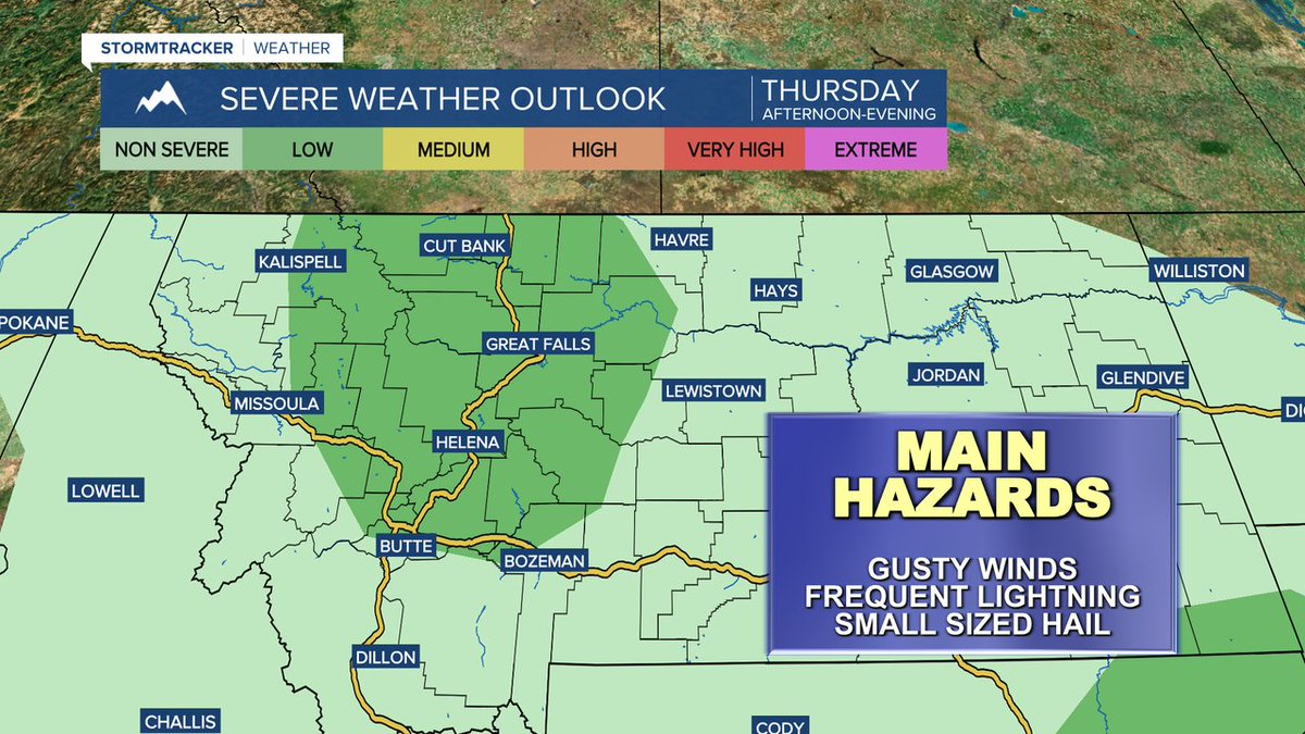 Another round of showers and thunderstorms are in store for this afternoon and evening with the potential for some of those storms to be severe. Primary hazards to consider will be downpours, lightning, and small hail. It is worth noting that chance for a tornado isn't zero.