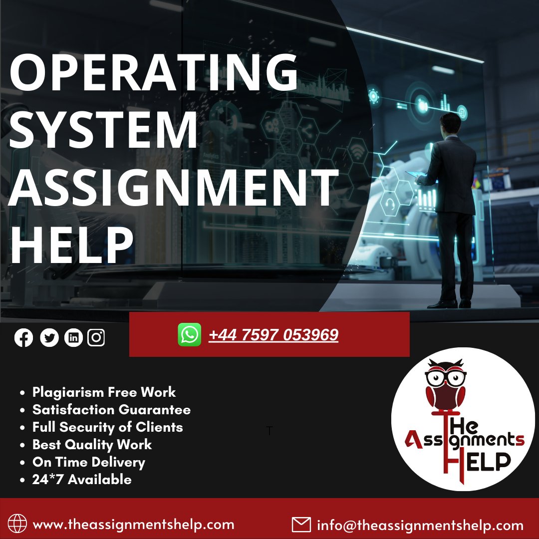 tasignmentshelp's tweet image. Be confident! Because you choose our Operating System Assignment Help Services. 

Order your task Now:

#operatingsystem #operatingsystemassignment
#operatingsystemassignmenthelp
#onlineoperatingsystemassignmenthelp 
#operatingsystemhomeworkhelp #theassignmentshelp