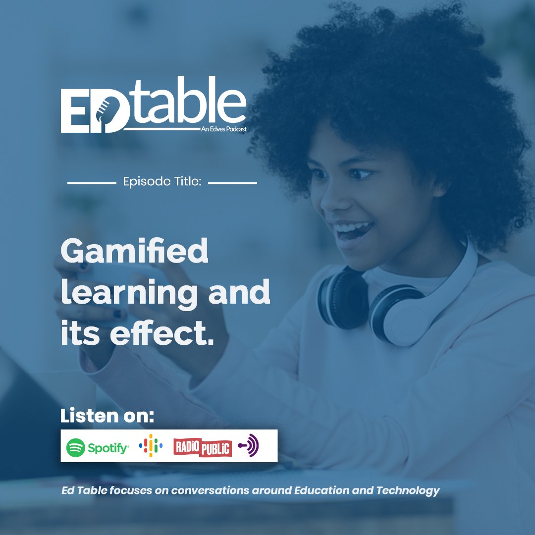 EdvesSuite's tweet photo. We are incredibly thrilled to present to you our Edtable podcast, which is currently
live.
Learning becomes more interesting and enticing when it is gamified.
Visit https://t.co/RagP7UxfdT to listen to this episode on
Gamified Learning
#Edves #Edtech #Edtable #podcastseries https://t.co/DDAGw17iD3