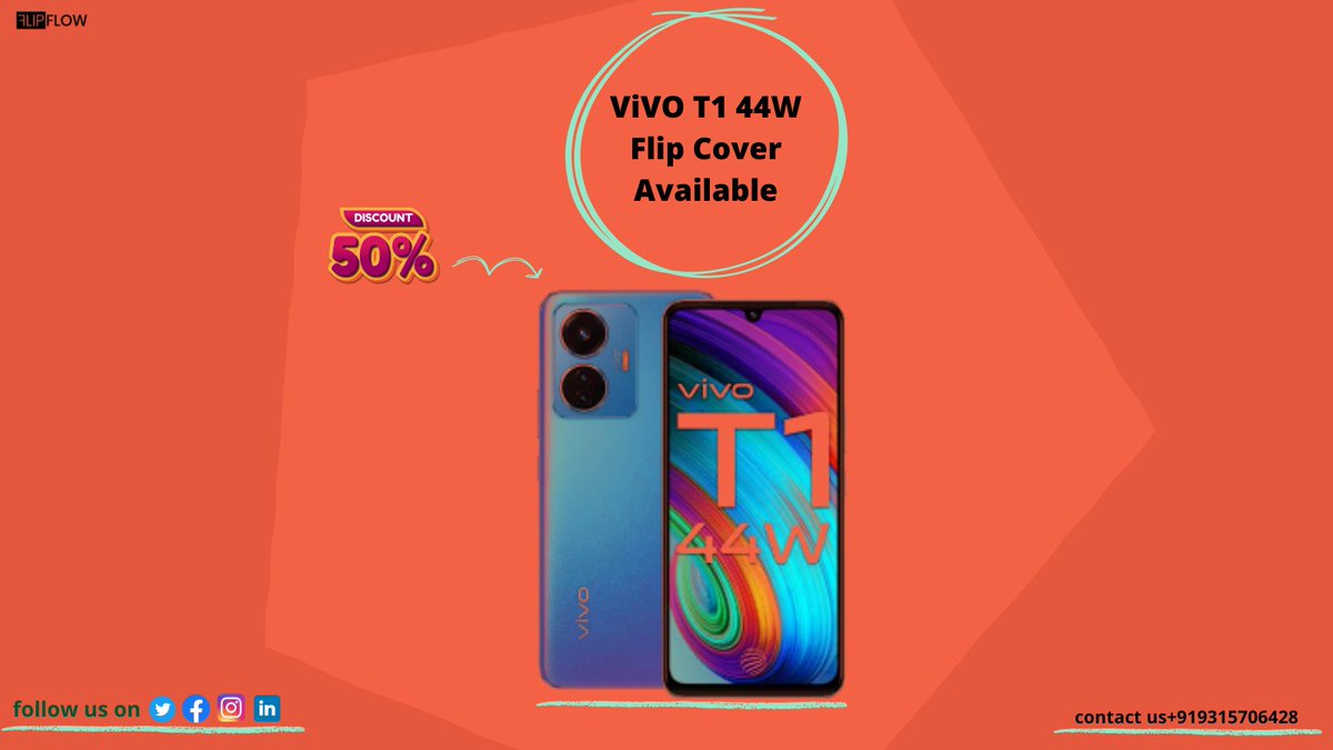 FlipFlowIndia's tweet photo. ViVO T1 44W flip cover | with magnetic closing | pockets
slots | &amp;  many more facility | to buy click
https://t.co/5FRREEXlsk
.
.#flipflowindia https://t.co/6WHCxlUfvQ