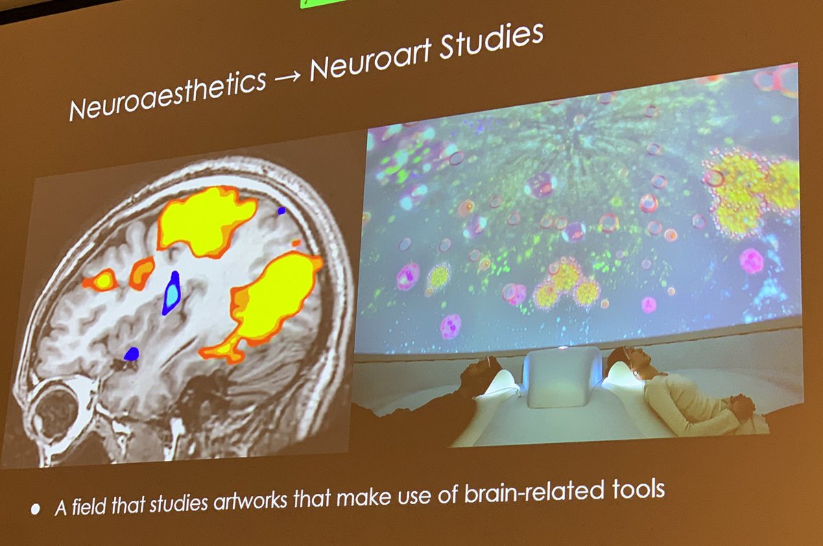 edge_neuro's tweet photo. Nim Goede about the emancipatory potential of #neuroart and using art to teach about the brain #VSAC2022 @VSAC2022 #artandscience #sciart https://t.co/i6GqmYsTam