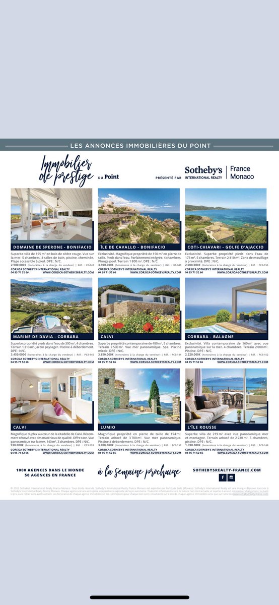 Al_Mu2020's tweet image. Offres intéressantes pour jeunes corses souhaitant s’installer 😡 
Le point 18/08/22