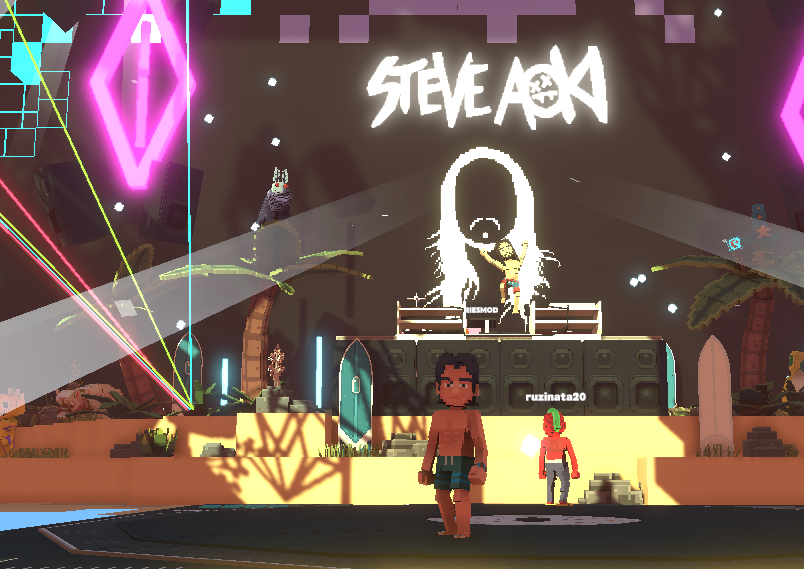 SSukumm's tweet photo. @TheSandboxGame @steveaoki I just participated in the #SandboxAlphaS3Giveaway for a chance to win 500 SAND! On stage with Steve Aoki, check out my screenshot below!
👇 https://t.co/1TgdhRREjX