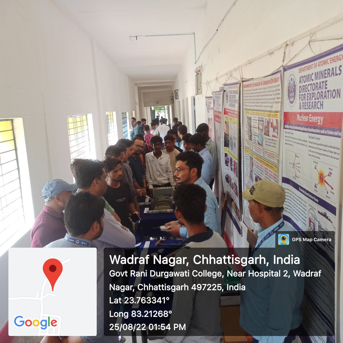 One Day Seminar organized by "Atomic Mineral Directorate for Exploration and Research" (GoI). On this occasion lectures, quize, debates and exhibitions were conducted for students, teaching &amp; non-teaching staffs of college.

<a href="/HigherEduCgGov/">HigherEducation Dept</a>
<a href="/NssSarguja/">SARGUJA VISHWAVIDYALAYA NSS</a> pic.x.com/CcIqDxuZNY