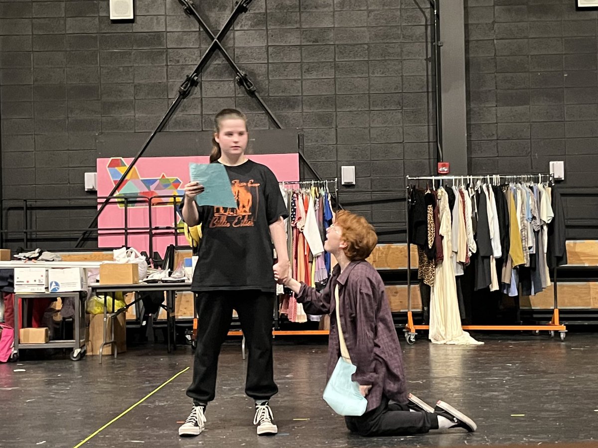 VjaDrama's tweet photo. The cast list for “The Game’s Afloat” is up! Check room 239 and be ready for our first rehearsal today after school until 6! #TheGamesAfloat🎭 #boltup @AndrewHS_d230 @vjasully https://t.co/RDJJTI4XkX