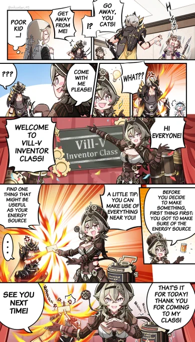 Elysian Realm Firm Comic Strip (6)

Vill-V's class is in session!
Who will be in the next story? Captains, stay tuned for the updates of Elysian Realm Firm Comic Strip!

Kudos to Captain @mhunter_45 for the amazing fanwork!

#ElysianRealmFirm
#HonkaiImpact3rd 