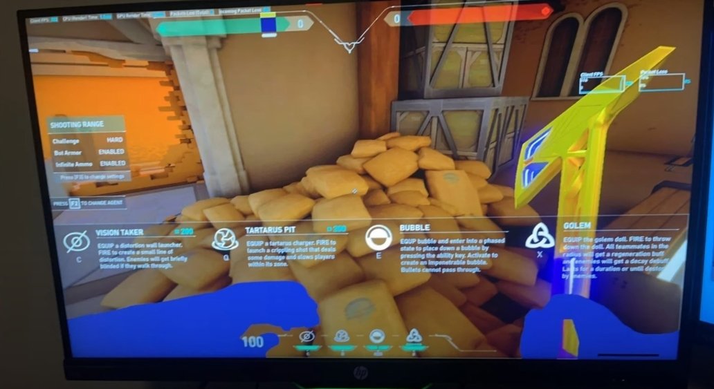 RkTcaster's tweet image. Se filtraron los skills del nuevo agente ?