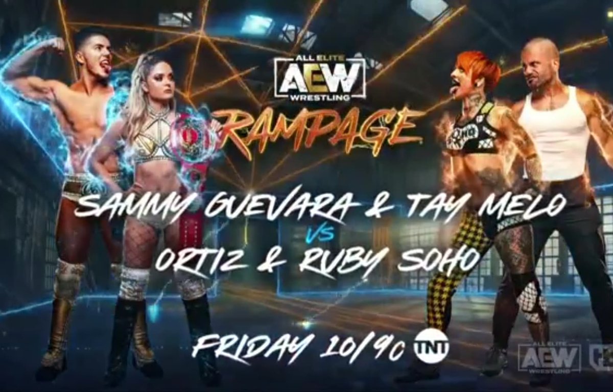 non-title?

#allelitewrestling #aewwrestling #aew #aewdark #aewelevation #aewdarkelevation #aewrampage #aaamixedtagteamchampions #taymelo #taynaraconti #tayjay #tayconti #rubysoho #theriottsquad #rubyriott #ortizaew #innercircleaew #mixedtagteam #sammyguevara