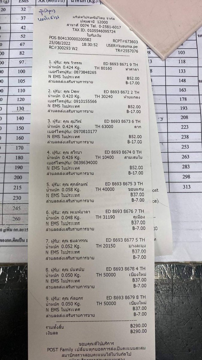 เลขแทรควันที่ 25/08/65 #พอวาแจ้งเลข