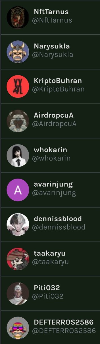 All winner dm @FreeMintFriends 

<a href="/Derind77/">wagmi🔺(📦,💫)</a> DM you will get a GOB ✨