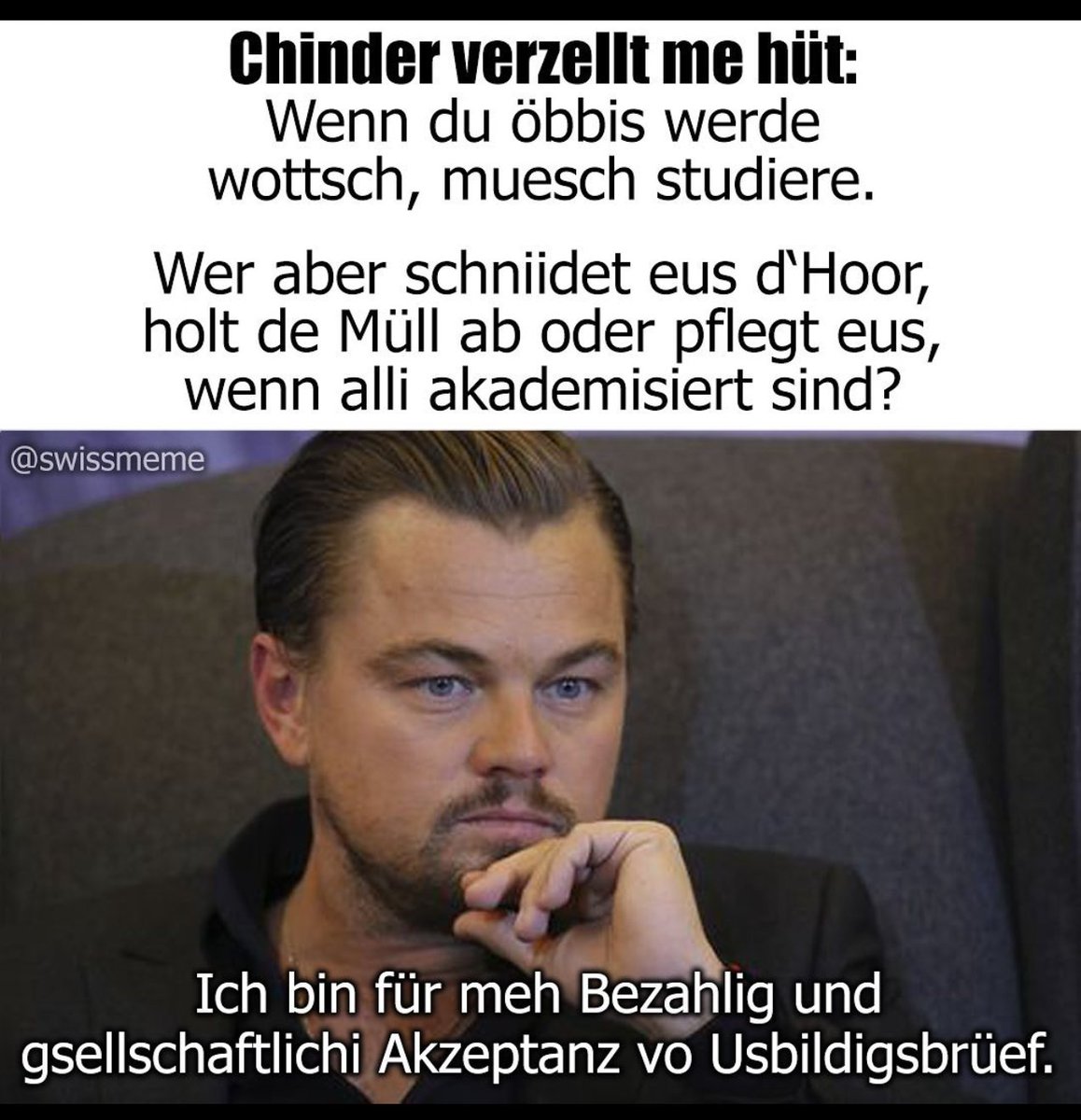 ofri_ch's tweet photo. 💯‼️

Wie steht ihr dazu? 

~ 📸 Repost @swissmeme ~

#handwerkerausleidenschaft #handwerkerplattform #handwerker #schweiz #ofri https://t.co/gDEwTUiIoa