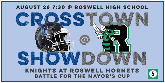 Centennial Knights Athletics (@chsknightsath) on Twitter photo <a href="/CHSKnightsFB/">Centennial Football</a> heads across town to take on Roswell for the <a href="/CityofRoswellGA/">Roswell, Georgia</a> Mayor’s Cup on Friday!!!! Get your tickets early <a href="/_knightsknation/">KNIGHTS KNATION</a> it will be a huge crowd! #GOKNIGHTS⚔️ <a href="/CampbellK1EDU/">Keynun Campbell</a> <a href="/athletics_FCS/">FCS Athletics</a> <a href="/The_CHSKnights/">Centennial High School</a> <a href="/TreyHensonHBC/">Trey Henson</a> @FultonAD_crafts <a href="/FultonZone5/">Angela Parham</a> <a href="/CHSKnightsFB/">Centennial Football</a> heads across town to take on Roswell for the <a href="/CityofRoswellGA/">Roswell, Georgia</a> Mayor’s Cup on Friday!!!! Get your tickets early <a href="/_knightsknation/">KNIGHTS KNATION</a> it will be a huge crowd! #GOKNIGHTS⚔️ <a href="/CampbellK1EDU/">Keynun Campbell</a> <a href="/athletics_FCS/">FCS Athletics</a> <a href="/The_CHSKnights/">Centennial High School</a> <a href="/TreyHensonHBC/">Trey Henson</a> @FultonAD_crafts <a href="/FultonZone5/">Angela Parham</a>