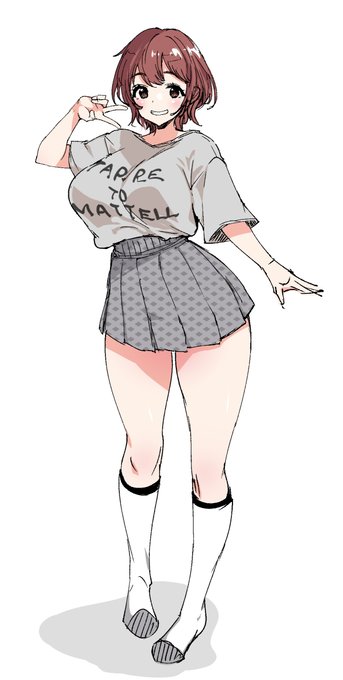 調整のための落書きガール 