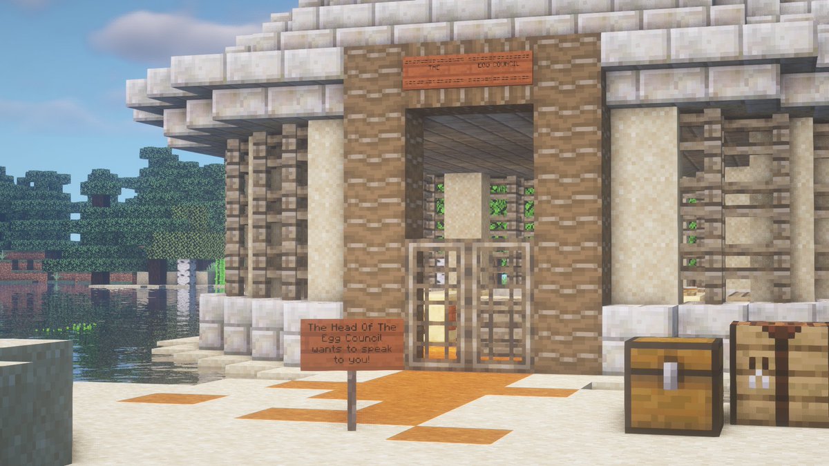 fruitsmp1's tweet photo. Seems like the sand castle building event is going nicely.
@bumpertundra70 took it a step further and added L O R E to her castle, points for creativity (and for adding the admins as limbs of course)
Don't forget we still have applications open!!
#smp #minecraftsmp #smallsmp https://t.co/aEDzwlVtrc