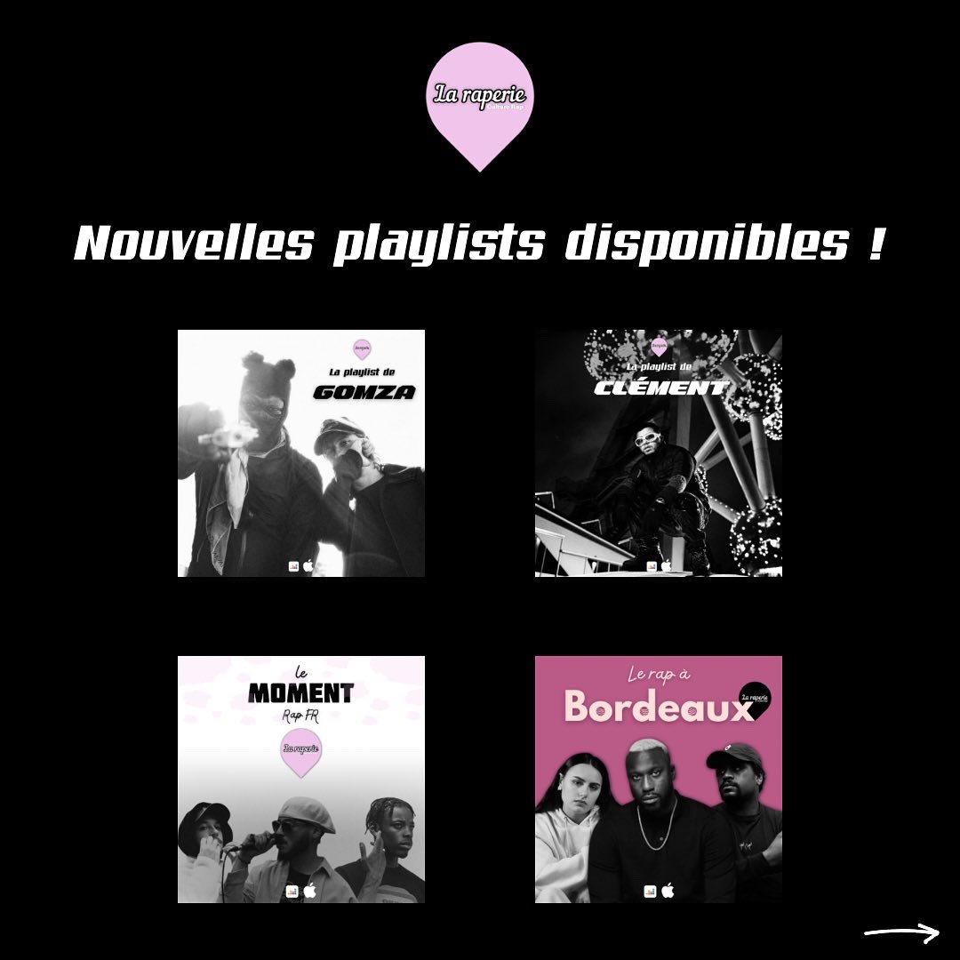 laraperie's tweet photo. Nouvelles playlists disponibles sur Deezer et Apple Music !

Il y a du Doums et du BB Jacques…

Juste ici : https://t.co/wJ0i3s0ggx https://t.co/ABIAU5ZHhv