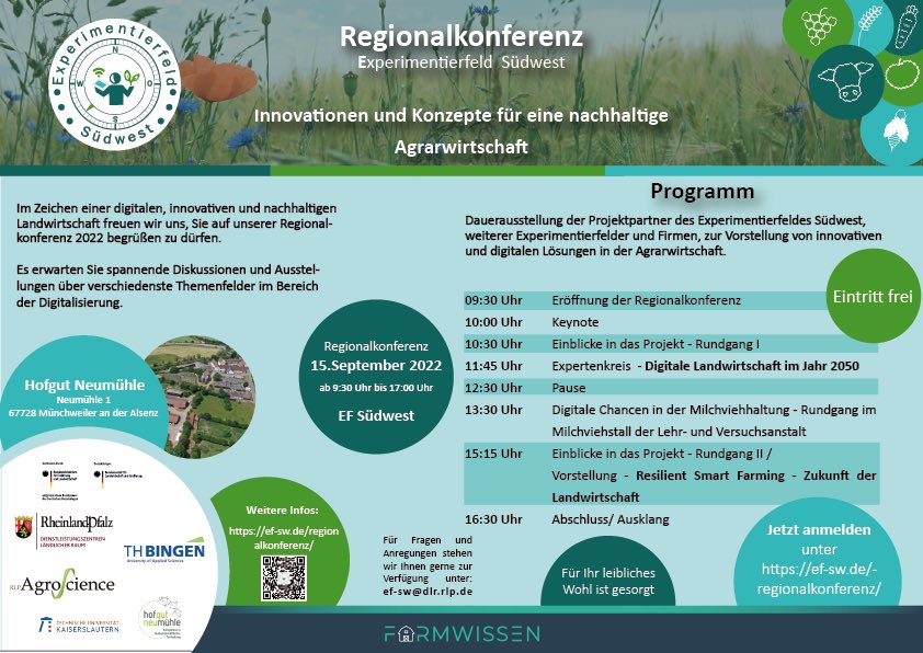 Am 15.09.2022 ist es soweit! Jetzt zur #Regionalkonferenz anmelden unter: ef-sw.de/regionalkonfer…