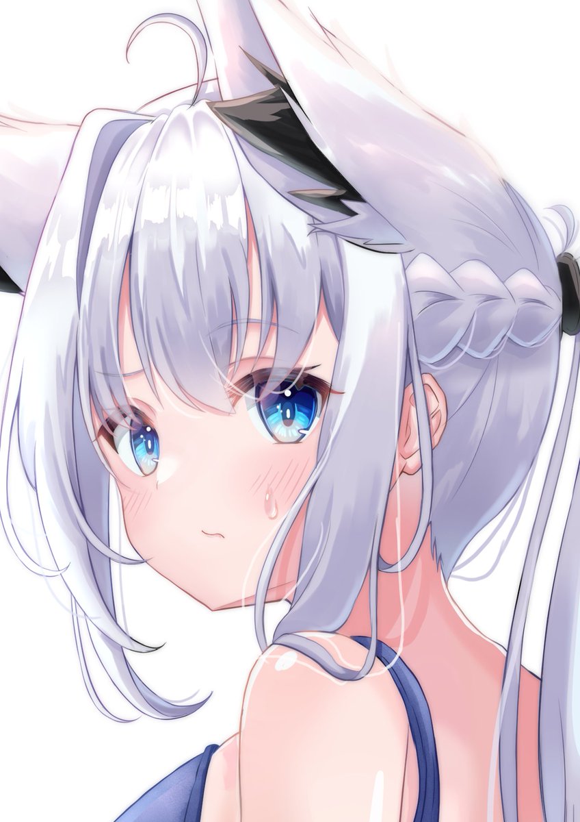 フブちゃん描いてます