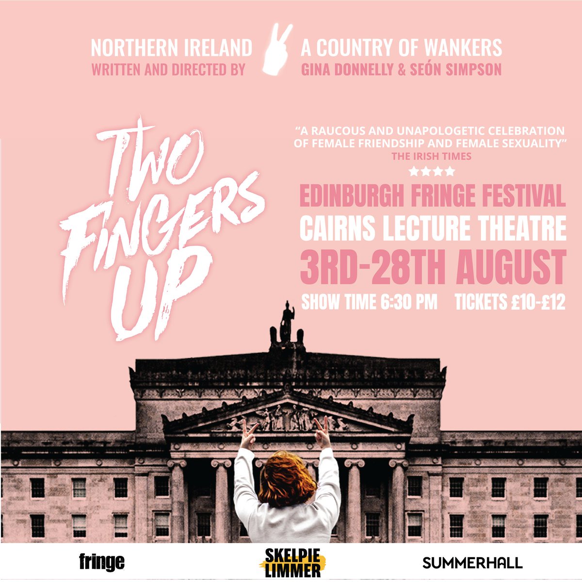 ✌️4 CHANCES LEFT!!✌️

Don't miss your chance to see the award winning,  multi ⭐⭐⭐⭐ show.

An 'uproarious corrective' to poor sex education.  The Stage 

 'Unfiltered, unapologetic and uncompromising' Reviews Hub

6.30pm every night to 28th <a href="/summerhallery/">Summerhall</a>