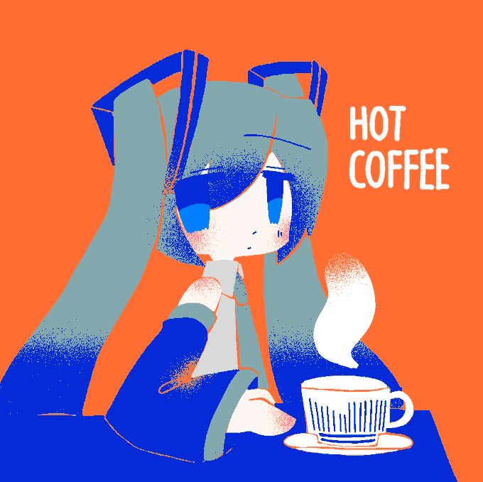 「blue eyes coffee」 illustration images(Latest)｜5pages