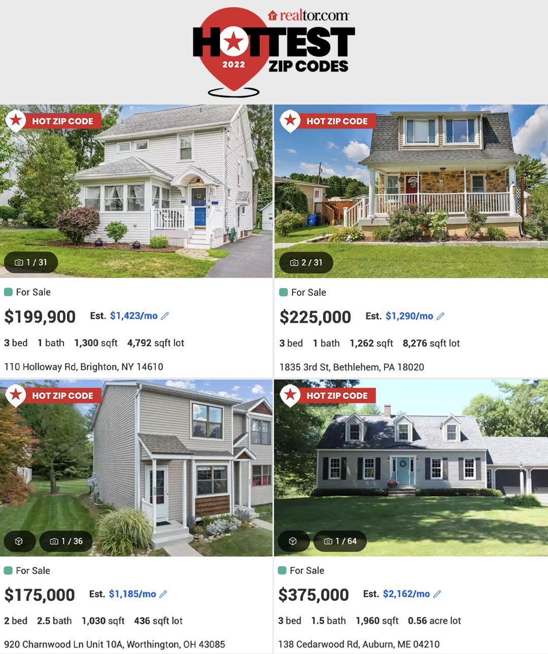 on Twitter "Pick the one with the winning curb appeal for