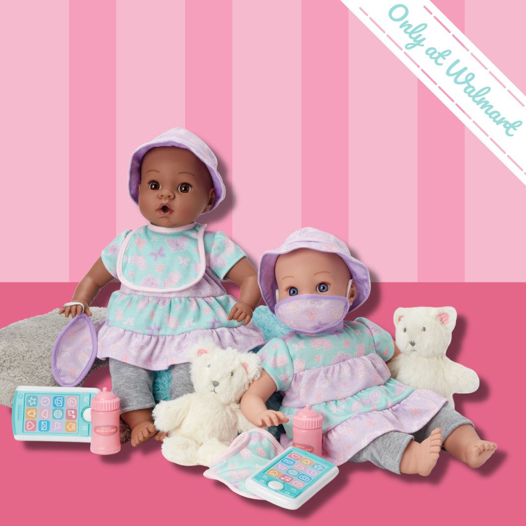 Lil’ Cuddles, big smiles. Catch these cozy baby dolls exclusively online at Walmart! 😎

#madamealexander
#babydolls
#babycuddles
#toys
#theoriginal