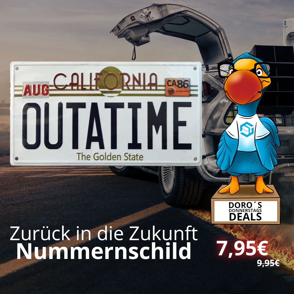 Lootchest_DE's tweet photo. Doro´s Donnerstags DEAL! Satte 20%!!
Rein in den Delorean und Zurück in die Zukunft.
Sichere dir das beste Blechschild für nur 7,95€!

https://t.co/hL8jSQ73Uk

#backtothefuture #zurückindiezukunft #doro #dododoro #donnerstagsdeal #deal #angebot https://t.co/DUqZGpYqGl