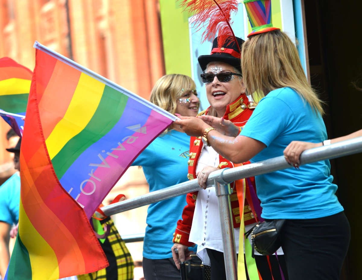 CityLifeManc's tweet photo. We are so excited for #ManchesterPride to return this weekend! 🏳️‍🌈

Here is everything you need to know ahead of the celebrations  ⬇️

1/ https://t.co/pjCLxqCccj