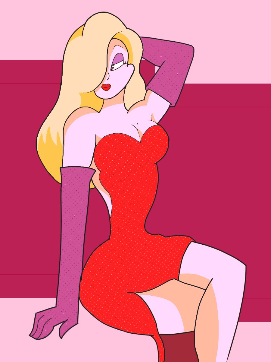 Khronos_vk's tweet photo. Este dibujo tenía que hacerlo xd

#Art #dibujo #jessica_rabbit #comision https://t.co/jh1wH0UGL3