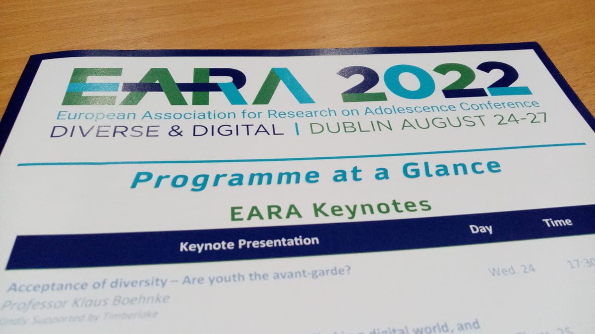 spit_project's tweet photo. @drelainemurray sharing key findings in relation to student mental health on the Island of Ireland from the cross-border @spit_project
#EARA2022 #studentmentalhealth #CHITIN
#EARAconference https://t.co/58hf4A55eE