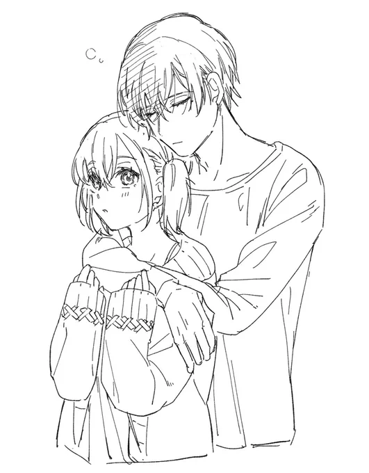 冬こはがいちゃついてるの描きたかっただけ