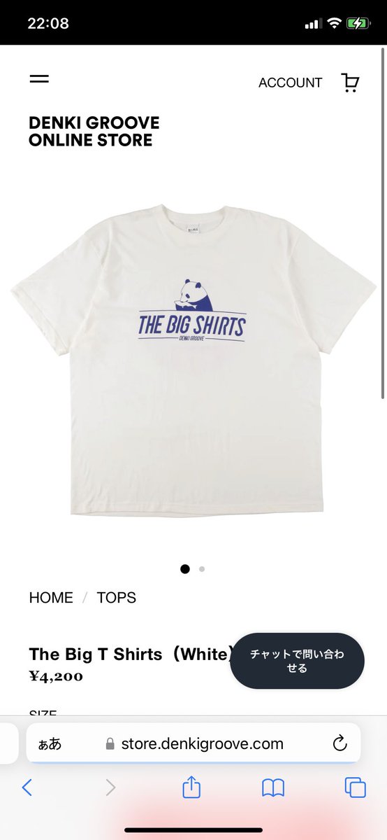 「人間大統領のTシャツとthe big shirtsのTシャツ買っちゃった… 」|くまのイラスト