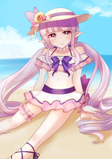 upしました水着キョウカちゃん #プリコネR #プリンセスコネクト! #キョウカ(プリコネ)  