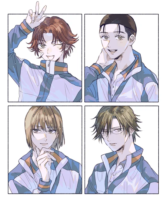 青学の4人のことが大好きです 