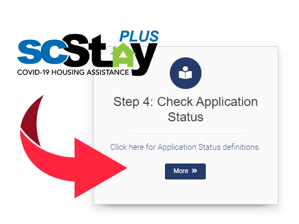 SCStateHousing's tweet image. Find out the status of your SC Stay Plus rent and utility assistance application at southcarolina.onlinepha.com/en-US
The information is current as of the last manual review. You can also call 803-336-3420 or 1-800-476-0412. #SCStayPlus