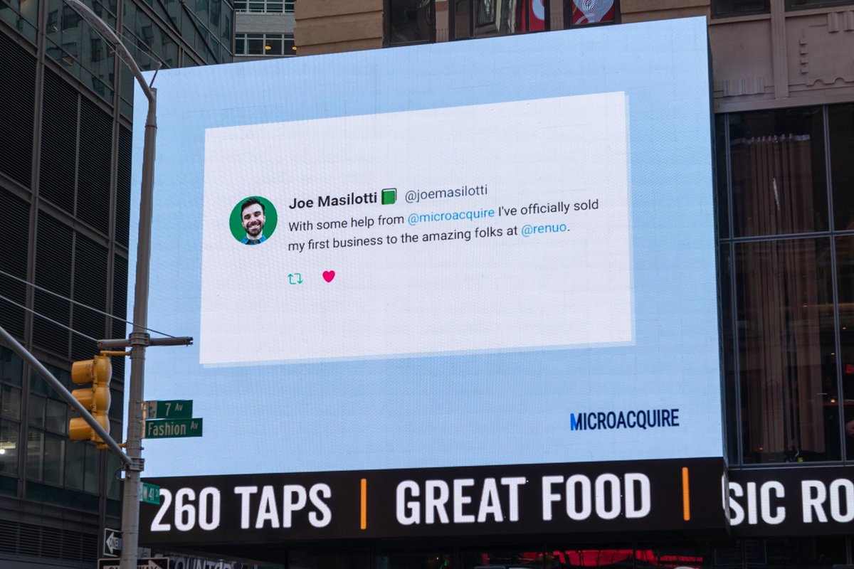 Andrew Gazdecki (@agazdecki) on Twitter photo Over the last 12-months <a href="/microacquire/">Formerly MicroAcquire (now acquire.com)</a> has helped facilitate $464,127,625 in total closed startup acquisitions and we're just getting started. Over the last 12-months <a href="/microacquire/">Formerly MicroAcquire (now acquire.com)</a> has helped facilitate $464,127,625 in total closed startup acquisitions and we're just getting started.