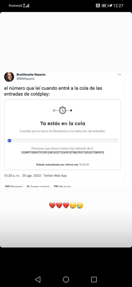 SoyKeiris's tweet photo. Yo a las 10 am... Y las entradas comenzaban a venderse a las 10 am🤡 https://t.co/9ZPnEdyG9T
