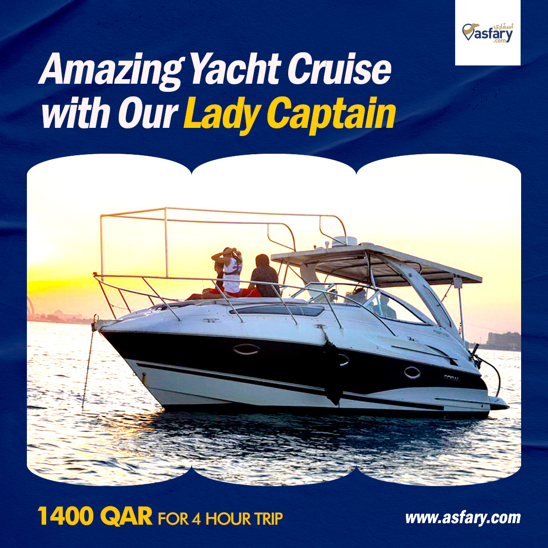 asfaryqatar's tweet photo. Enjoy a 4-hour private yacht cruise in Doha that is perfect for a day’s cruise with family or friends. Bask in the warm sun, feel the wind on your face and enjoy the cool blue pristine waters of Doha Bay aboard this cozy yacht 🚤

Book now on https://t.co/FW26TxcjDm
#qatar #doha https://t.co/8l8TsY2qoe