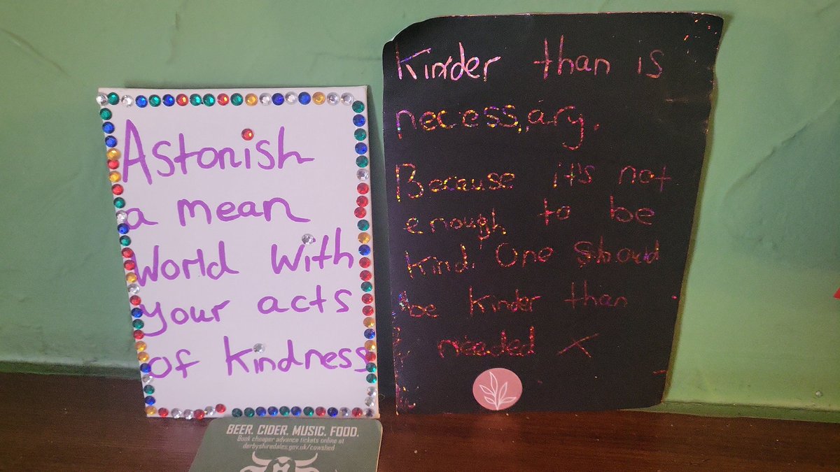 #positivenoteleaving @ The Three Stag Heads in Darley Bridge