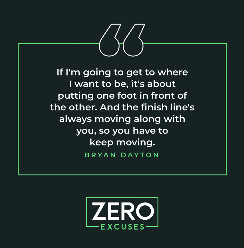 Bryan Dayton believes food is a cultural experience and brings his passion for food and travel to his five Colorado restaurants. That and more on next week's episode of the #zeroexcusespodcast.

Link to the episode in the comments.
